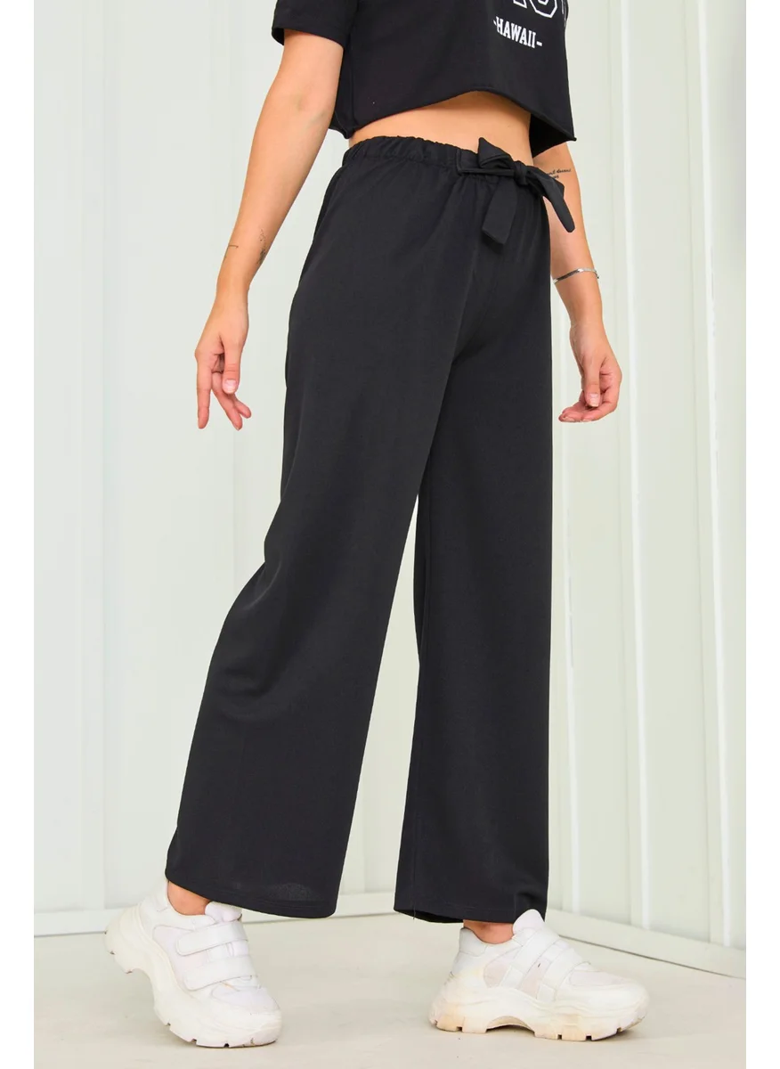 Tofisa 23024-BLACK Trousers