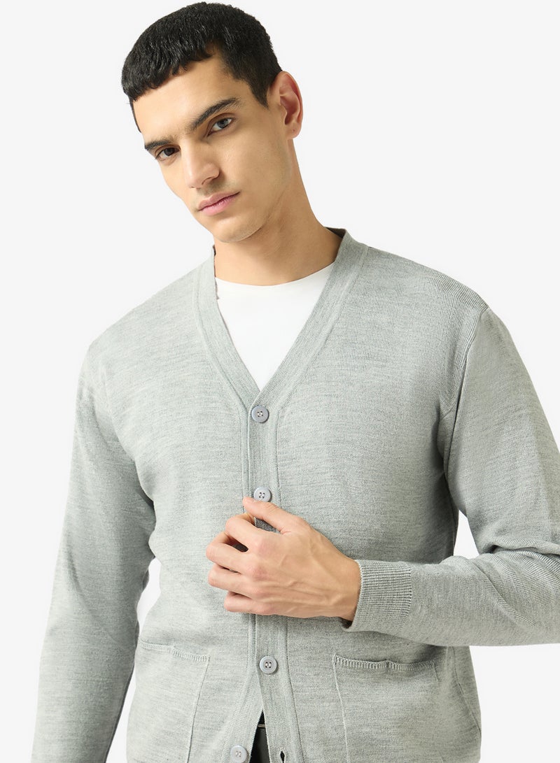 Robert Wood Casual Buttoned Cardigan - Image 4