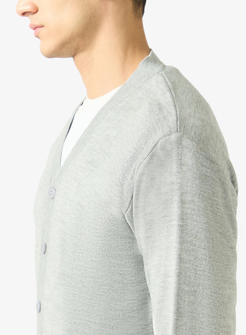 Robert Wood Casual Buttoned Cardigan - Image 5