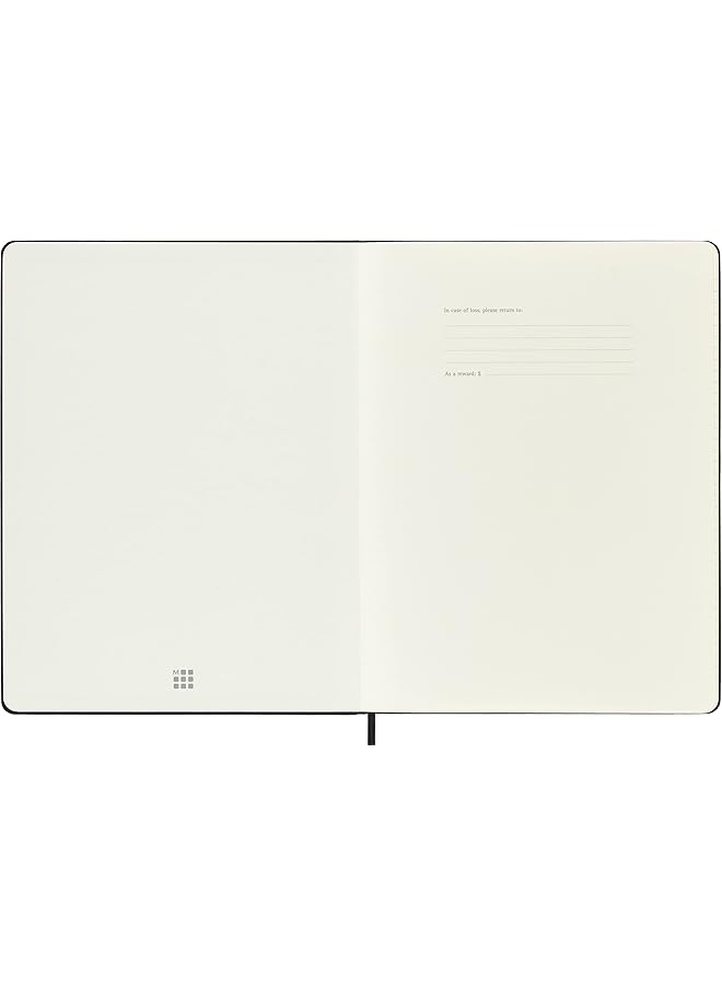 موليسكين مخطط أسبوعي عمودي احترافي 2024، 12 م، غلاف أسود صلب كبير جدًا، 7.5 × 10 - Image 3