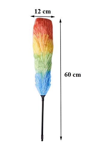 AKSMIT Long Multipurpose Microfiber PP Static Duster for Glass Fan AC Car DashboardSeat TV FridgePrinter etc Cleaning Brush with Light Weight Durable Handle for Maruti Suzuki Ertiga - Image 2
