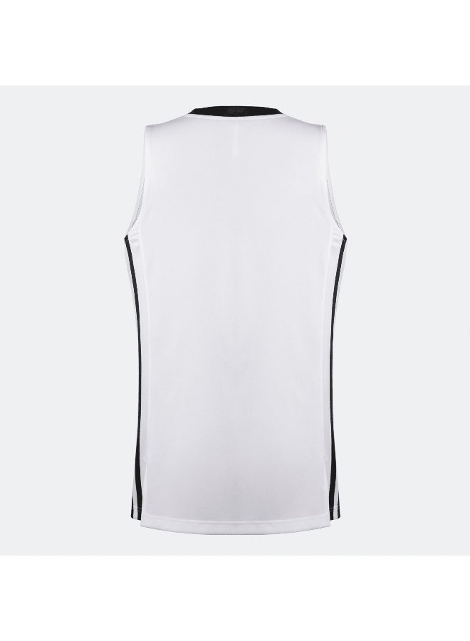 adidas Originals Adidas Dubai Bb Home Jersey Men White Basketball Shorts For Men Xs - Image 3