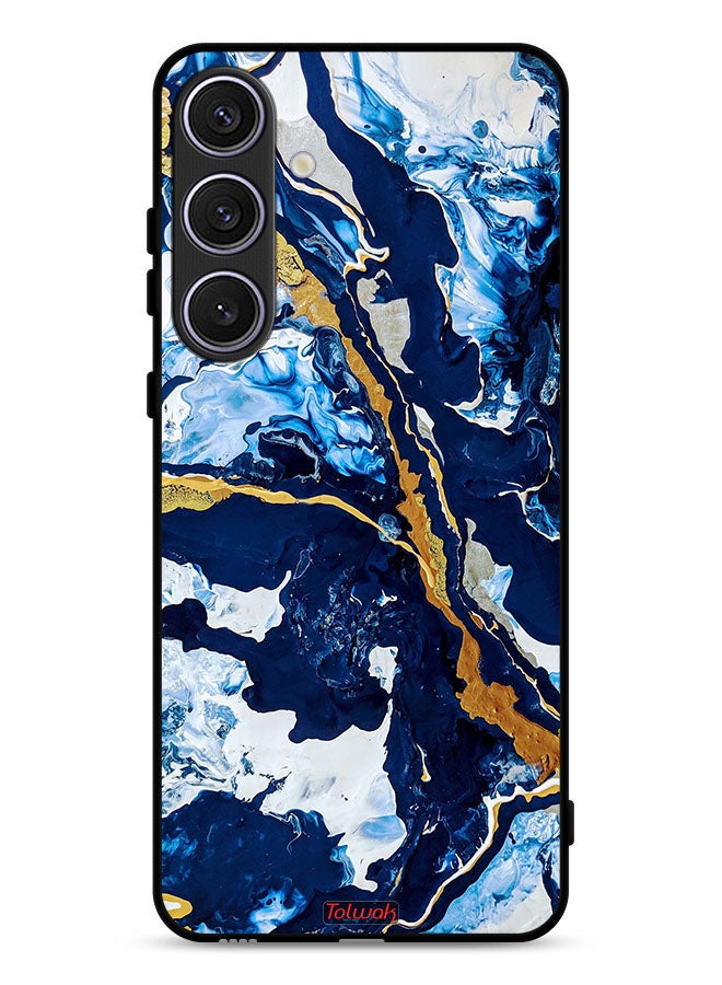 Tolwak Samsung Galaxy S25 FE Protective Case Cover Glitch Texture Art - Image 1