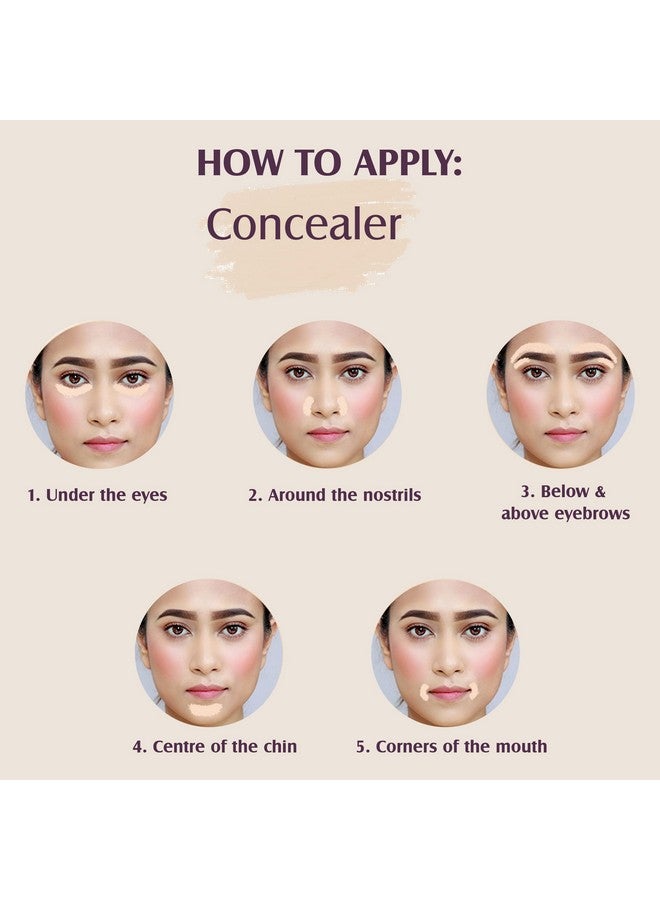 Glam 21 Glam21 Perfecting Stick Concealer Enriched With Vitamin E Contouring & Highlighting Lightweight Makeup Natural Matte Finish8Gm 02 - Image 5