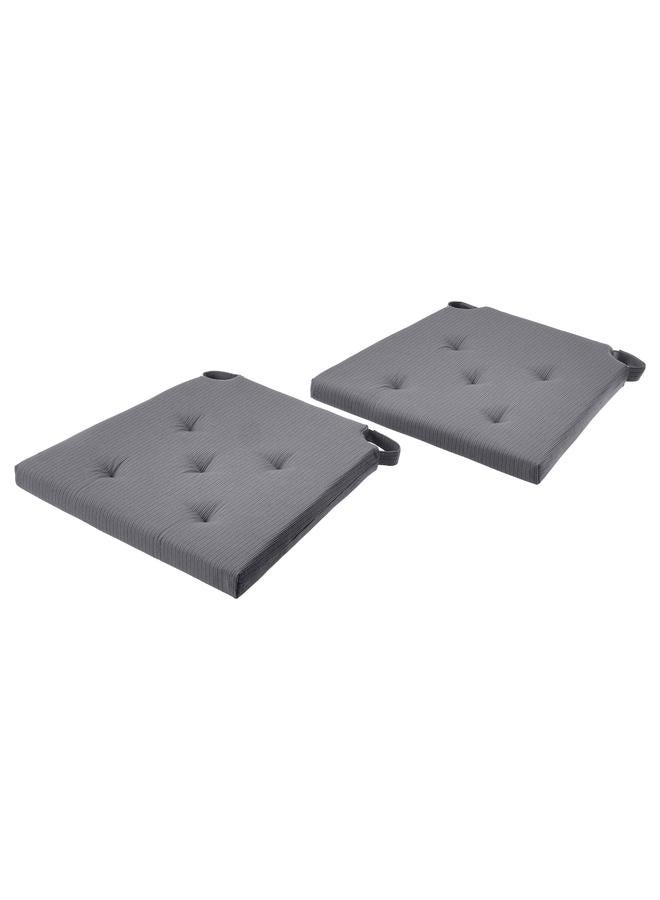 Zaboon Chair pad, grey, 42/35x40x4 cm - Image 1