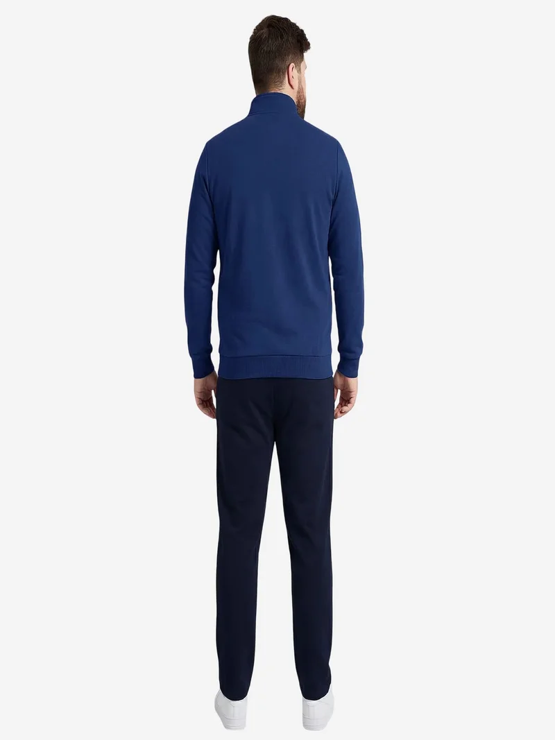 Tommylife Navy Blue TOMMY Men's Cotton-Blend Active Set for Men | Best Price UAE