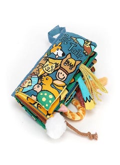 Jellycat Jellycat Soft Cloth Baby Books, Pet Tails  - Image 3