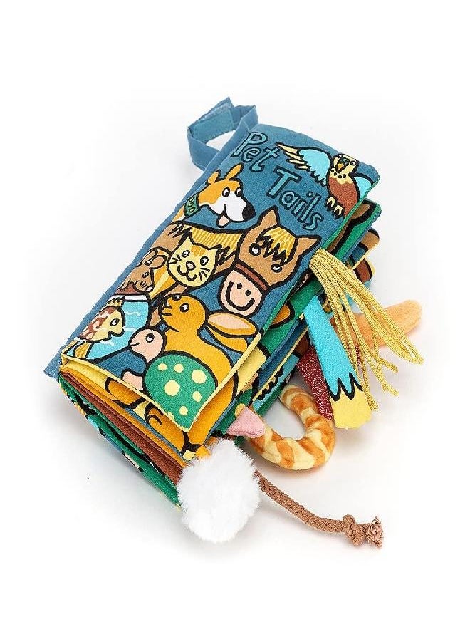 Jellycat Jellycat Soft Cloth Baby Books, Pet Tails  - Image 3