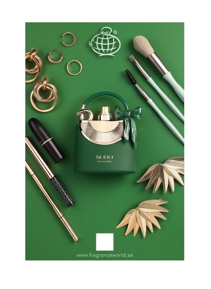 Fragrance World - Fragrance World - Nudo Green Iris - Eau de Parfum - Perfume For Women, 100ml - Image 1