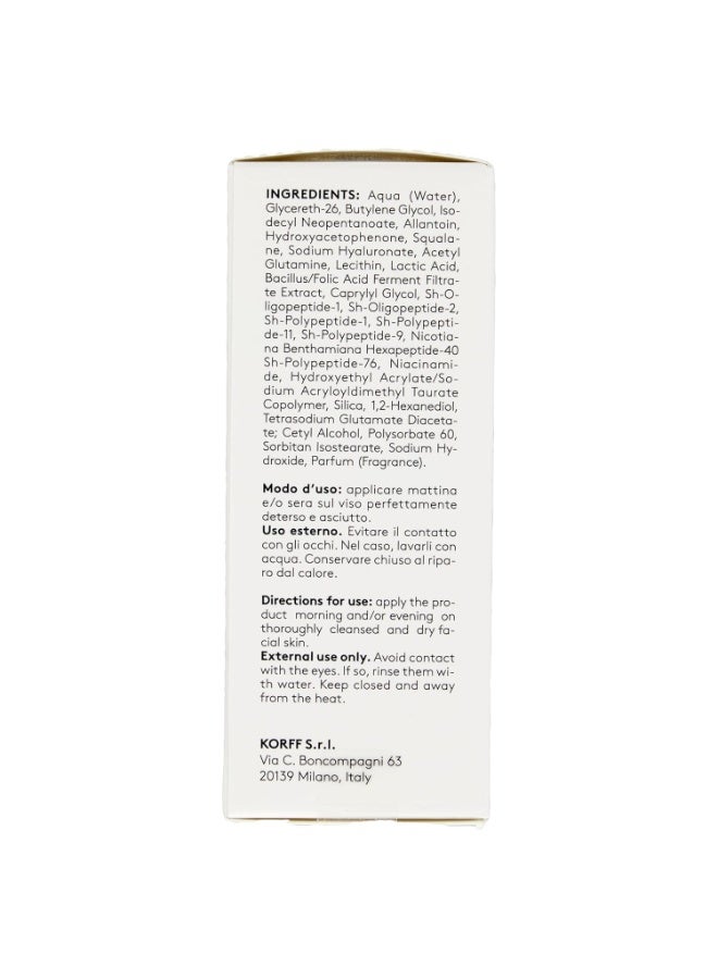 Korff Biorevitalizing HA Face Serum 30ml Deep Hydration Anti Aging Care Restores Skin Density Elasticity and Radiance Lightweight Fast Absorbing Hyaluronic Acid Formula - Image 3