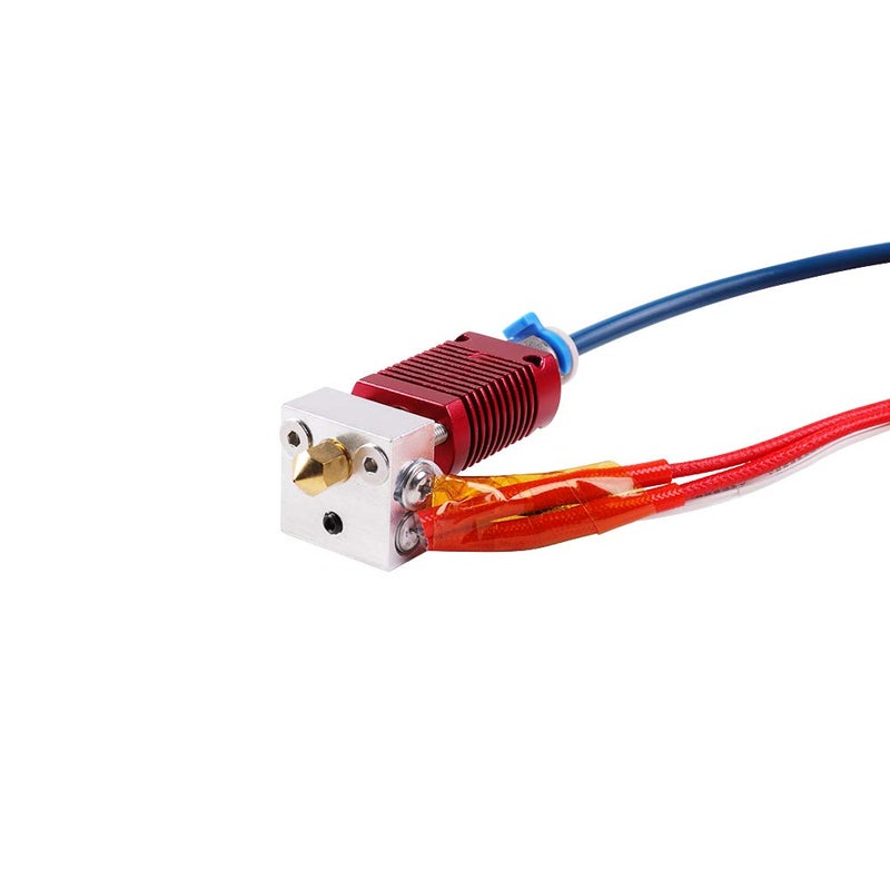 Comgrow ترقية رأس الطباعة Ender 3، طابعة مُجمعة مع أنبوب PTFE من كابريكورن لطابعة Creality Ender 3 Pro/Ender 3 V2 مع غطاء سيليكون×3، فوهة Ender 3 بحجم 0.4 مم×3 وزوجين من الموصلات الهوائية - Image 5