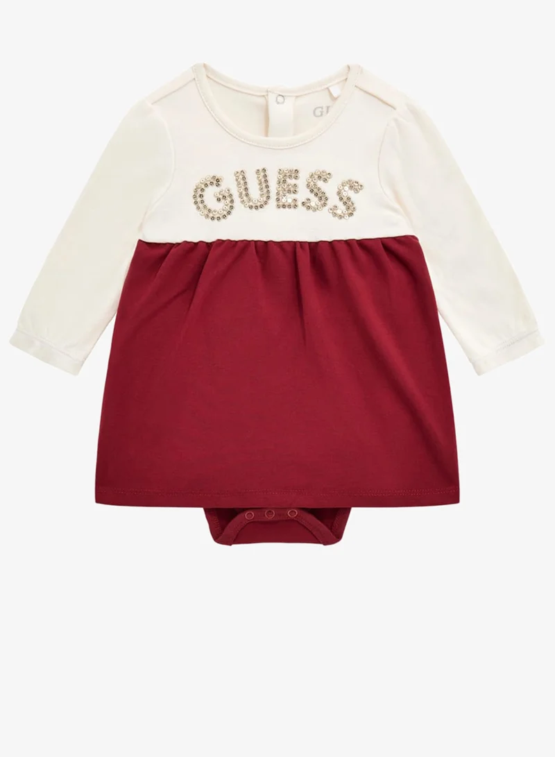 GUESS Kids Logo Dress Bodysuit