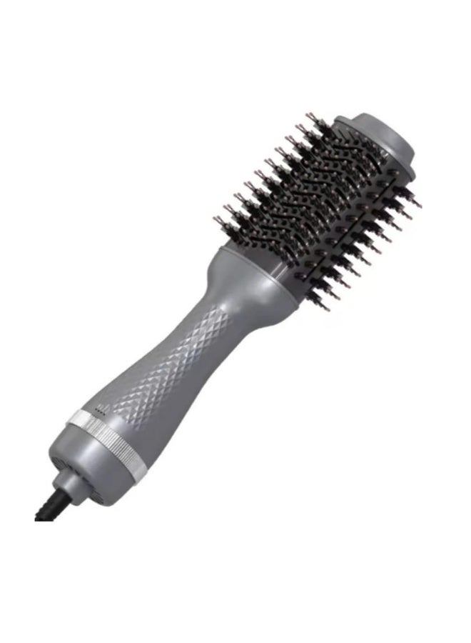1200W Hot Air Hair Brush – 3 Heat Settings, Ceramic Coating, 360° Swivel Cord, Multifunctional Round Brush for Drying, Straightening & Curling - Image 1