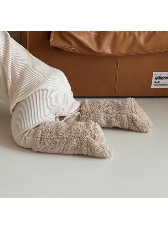 2026 Infant Plush Socks Winter Thickened Warm Socks For Boys And Girls Mid-calf Socks Plush Floor Socks