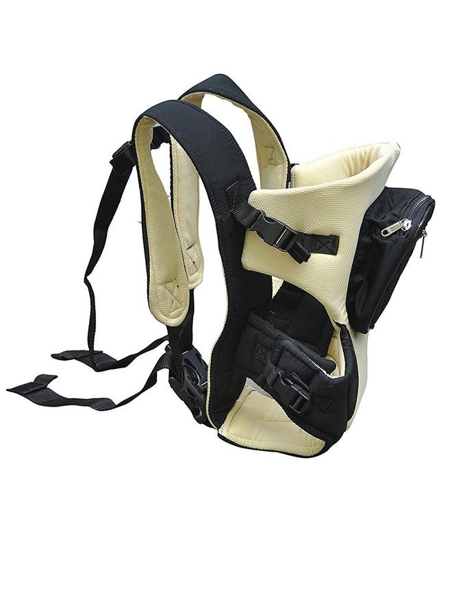 Crawl'in 4 Way Kangaroo Baby Carrier Bag - Kids Cuddler with Front Pocket Cushioned Shoulder Belt & Head Support - 0 to 2 Years - Image 4