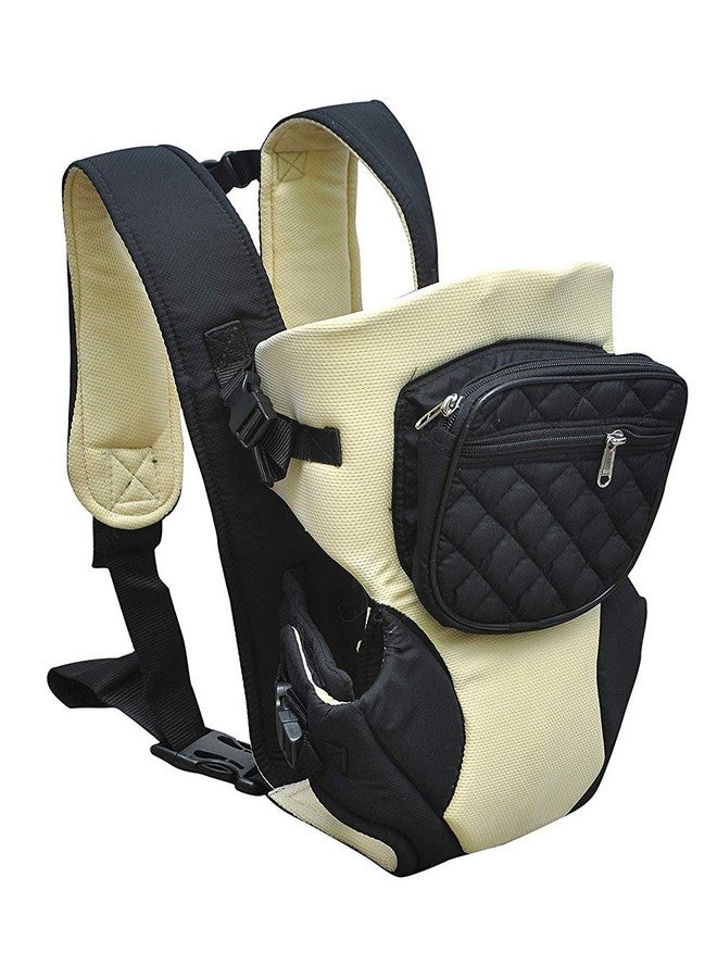 Crawl'in 4 Way Kangaroo Baby Carrier Bag - Kids Cuddler with Front Pocket Cushioned Shoulder Belt & Head Support - 0 to 2 Years - Image 1