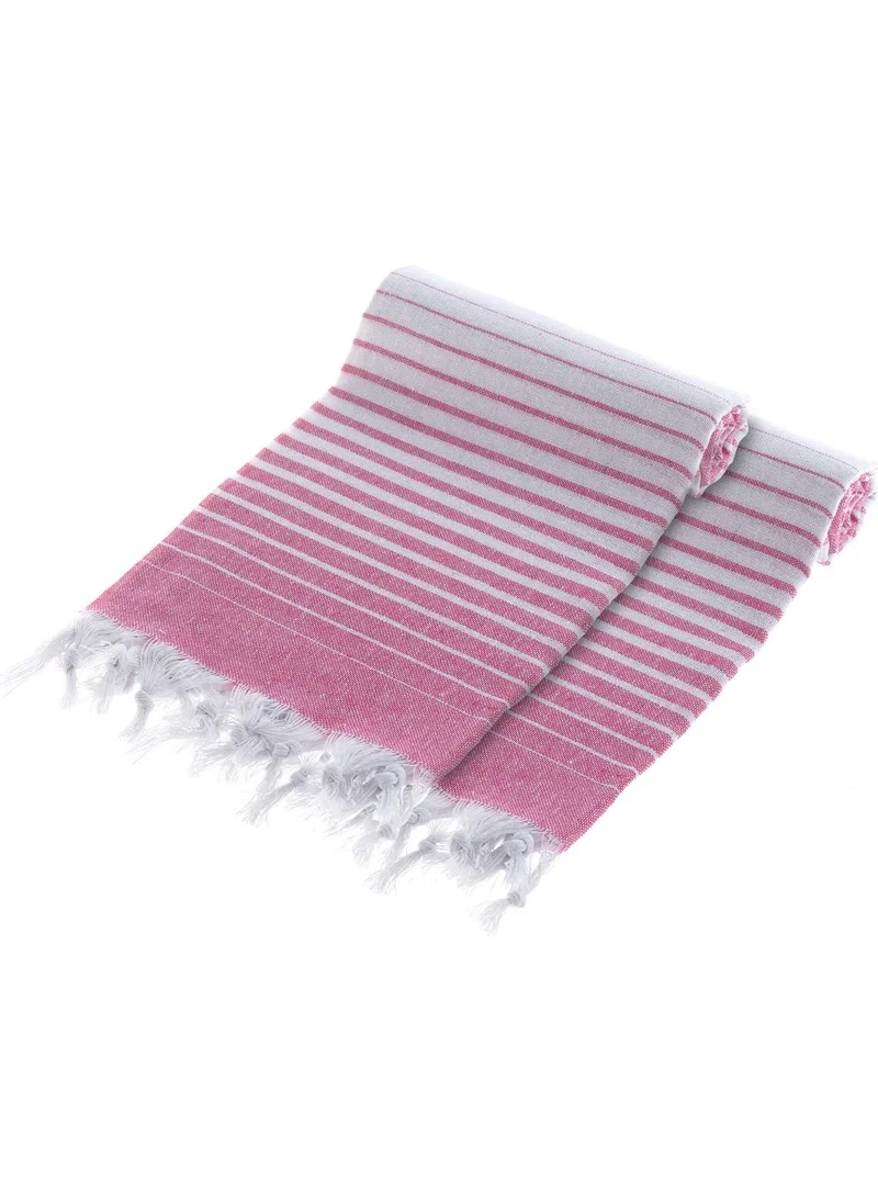 Homedius Cotton Loincloth Alagra Pink Set of 2