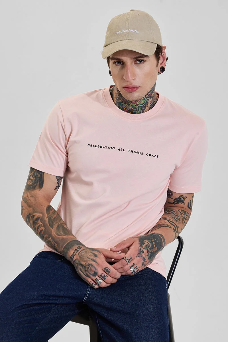 سنيتش تي شيرت وردي بقصة ضيقة من كارنيفال ديلايتس