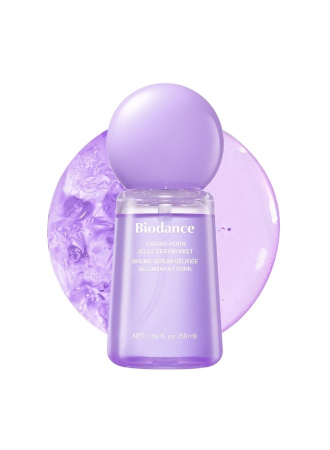 BIODANCE Caviar PDRN Jelly Serum Mist, Hydrating Face Mist, Revitalizing & Radiance Face Spray, Sprayable Hydrogel, Travel Essentials & Self Care Gifts for Women, Korean Skin Care | 1.69 fl.oz - Image 1