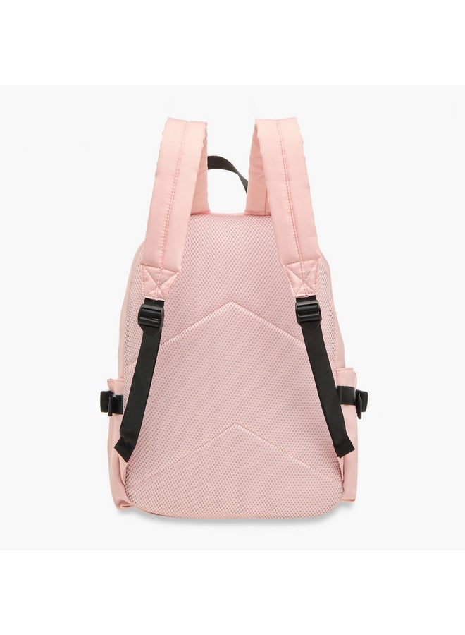 لي كوبر حقيبة ظهر مدرسية للبنات بطبعة شعار مع مقلمة - Image 5