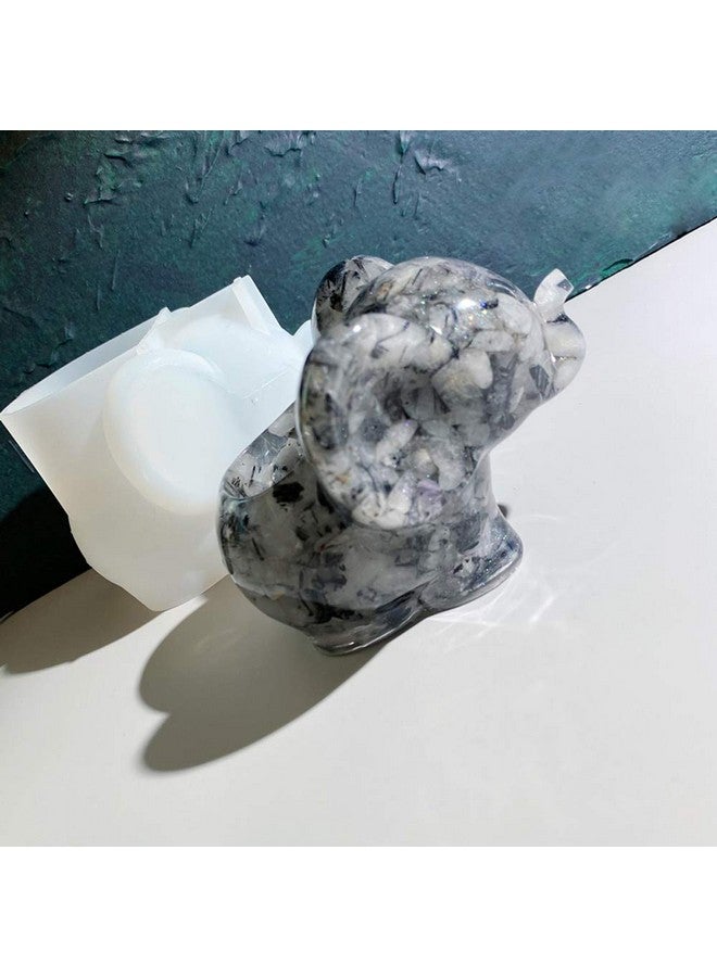 Wehous Silicone Elephant Shaped Holder Resin Mold Creative Epoxy Resin Casting Mould Little Item Organizer Cute Jewelry Storage Box Diy Resin Handicrafts Art Supplies Ideal Gift Home Decor - Image 4