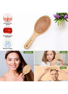 Premium Bamboo Hair Brush For Growth, Scalp Massage, Reducing Frizz And Dryness - Wooden Design With 2 Combs For Women, Men, And Kids - pzsku/Z1799C558D6E6A0B15E8CZ/45/_/1734182874/1bfabbd0-7965-4059-92df-2aedb64e748e