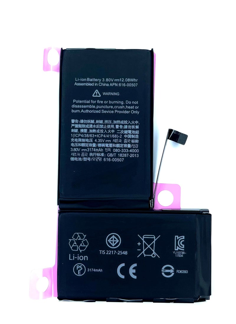 Generic - Apple iPhone XS MAX 3174mAh Li-ion Replacement Battery - Image 1