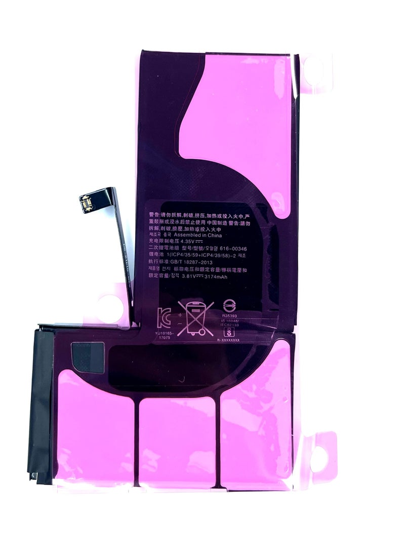 Generic - Apple iPhone XS MAX 3174mAh Li-ion Replacement Battery - Image 1