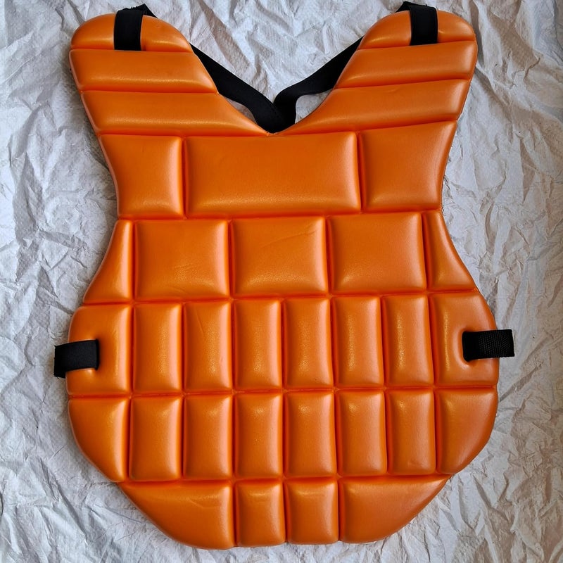 GDON Sporting Goods Softball/Baseball/Hockey Protective Chest Protector (Orange) - Image 1