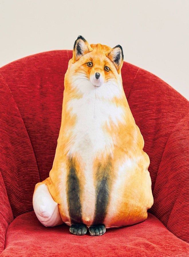 Sew Butiful Fox Stuffed Animal, Fox Plush Pillow, Cute Plushies, Throw Pillow Doll Plush Toys Birthday Gift for Girls Boys Girlfriend Kids (Small 10inch) - Image 4