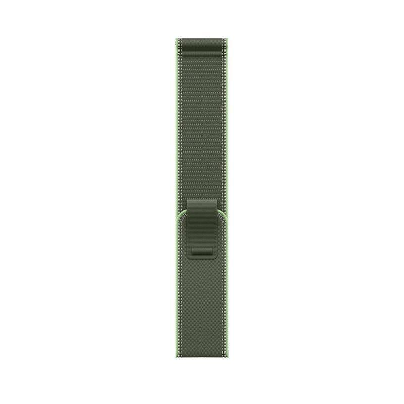Adjustable Loop Strap Smartwatch Band Compatible with Apple Watch 38 40 41mm with Fit Replacement Strap in Blue Nylon - Image 3
