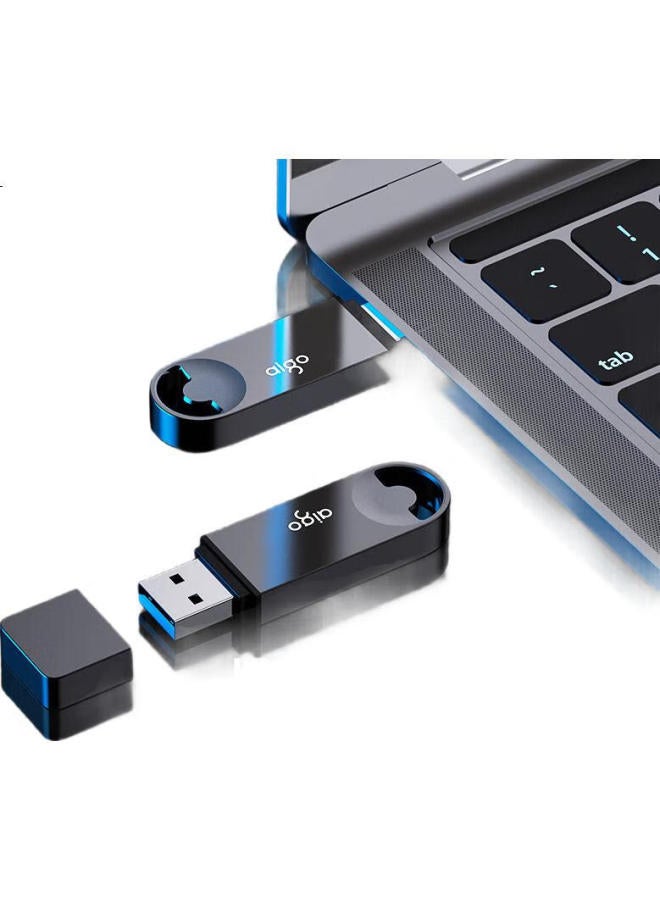 aigo Aigo 128Gb Usb3.2 Flash Drive U336 With Metal Cap, Efficient Fast Transfer Series, Smiley Office - Image 3