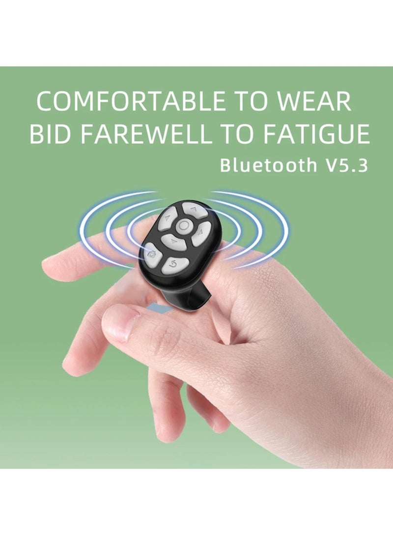 Control Ring Universal Mobile Phone Remote Control with Charging Bin Phone Holder Bluetooth 5.3 - Image 4