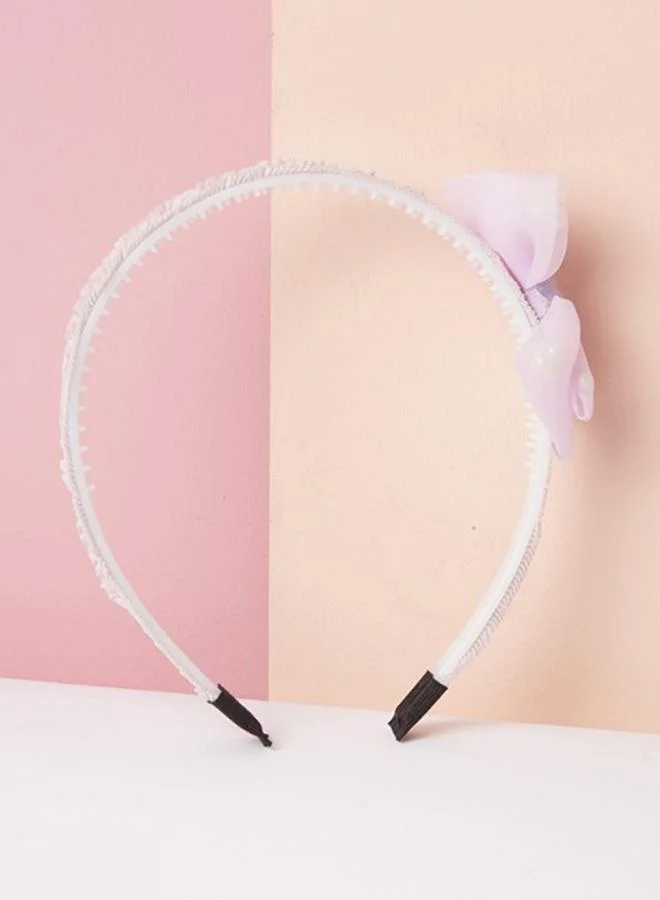 Babies & More Babies & More Newborn Girls Purple Headband