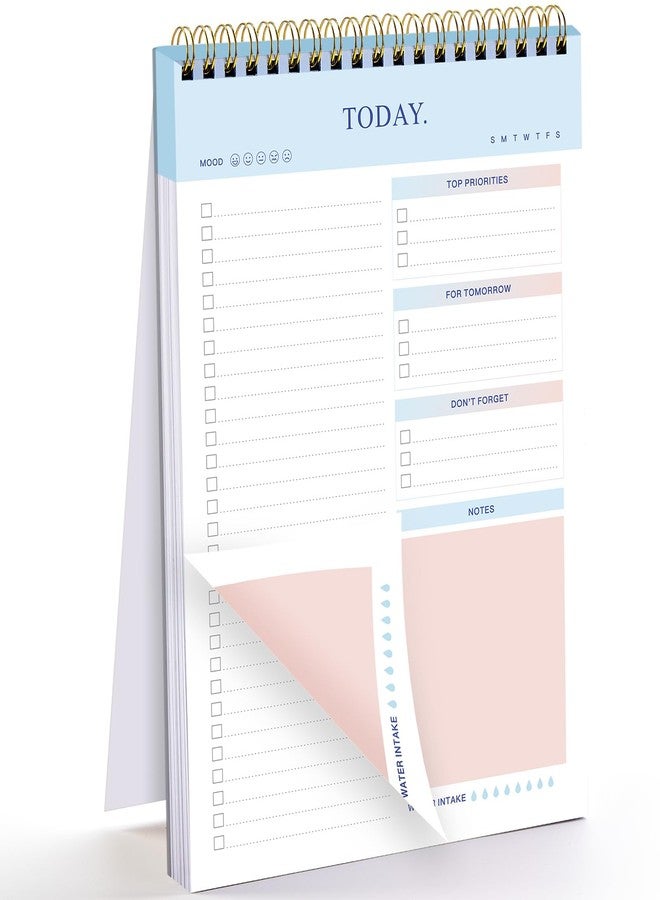 JUBTIC To Do List Notepad - Daily Planner Pad CheckList Organizer Agenda Pad for Work,Daily Schedule Notebook Habit Tracker for Task Management Suitable for School, Office and Home -7" x 10" - Image 1