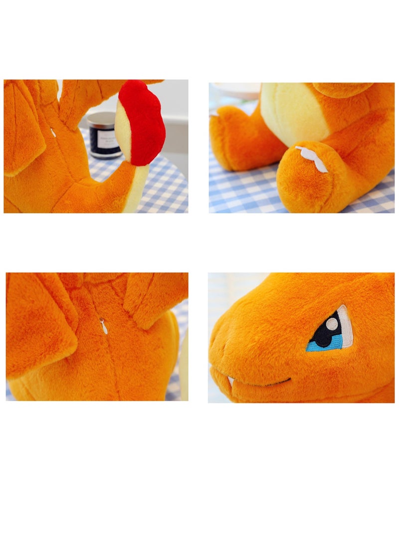 35 CM Cute Charmander Plush Toy Soft Stuffed Cartoon Doll For Girls And Boys All Ages Gift - Image 3