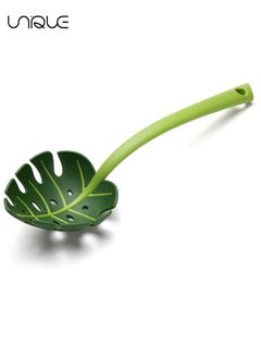 Unique Colander - Turtle leaf colander - BPA-Free Kitchen Spoon High Heat Resistant Nylon Spoon for Cooking Cooking Spoon for Nonstick Cookware Kitchen Utensil Spoon Designed for Cooking Baking Mixing  - Image 1