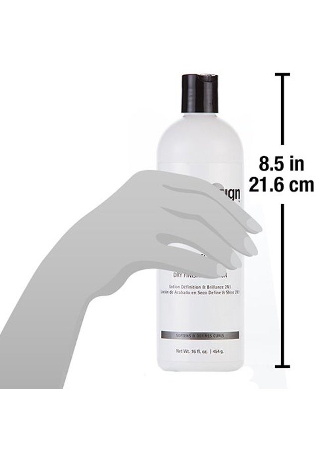 Design Essentials Define & Shine 2-N-1 Dry Finishing Lotion, 16 Ounce - Image 4