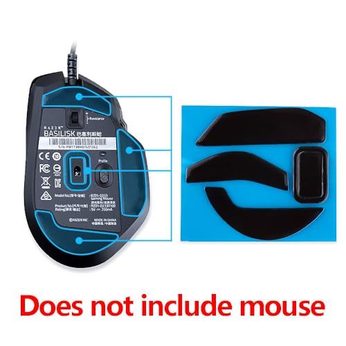 HUYUN New Mouse Skates & Mouse Feet & Mice Feet & Mice Skatez & mouseskates (for Razer Deathadder V2 Pro) - Image 2