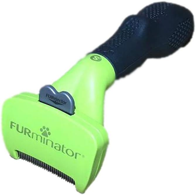 فورمينوتر أداة إزالة الطبقة السفلية من FURminator للكلاب الصغيرة، شعر قصير، تقلل الشعر المتساقط من التساقط تصميم عملي شائع بالسوق - Image 1