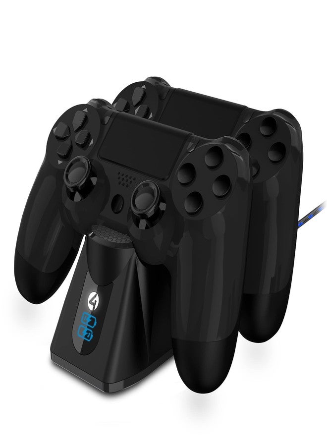4Gamers SP-C100 Twin Charging Dock with 2M Play & Charge Cable Compatible with PS4 - Image 3