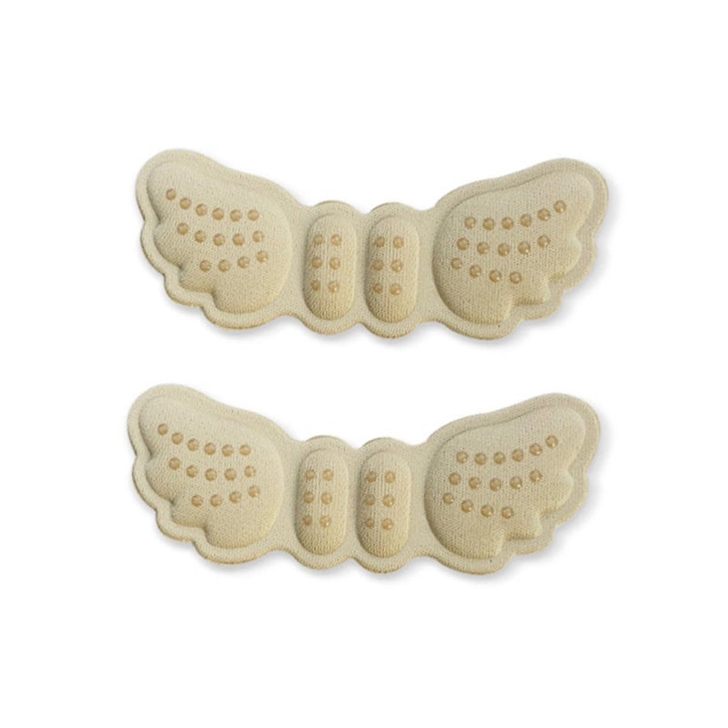 3 Pairs Thin Anti Wear Self Adhesive Heel Patches Blister Pads Wings Design For Shoe Protection - Image 5