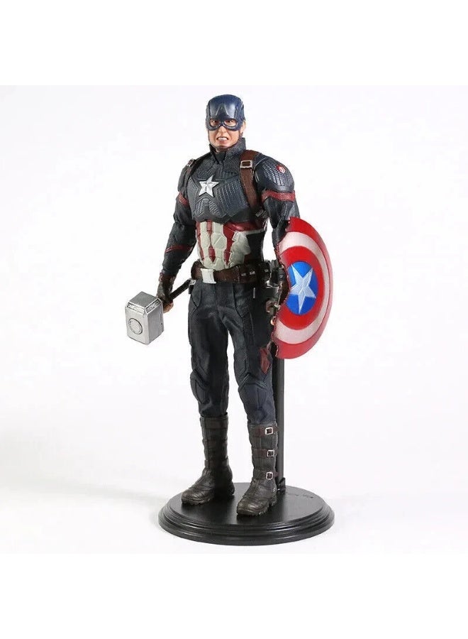 CRAZY TOYS Captain America 1/6th Scale Figure Toy - Image 2