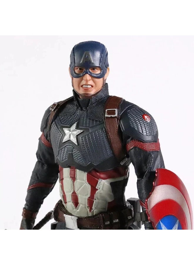 CRAZY TOYS Captain America 1/6th Scale Figure Toy - Image 5