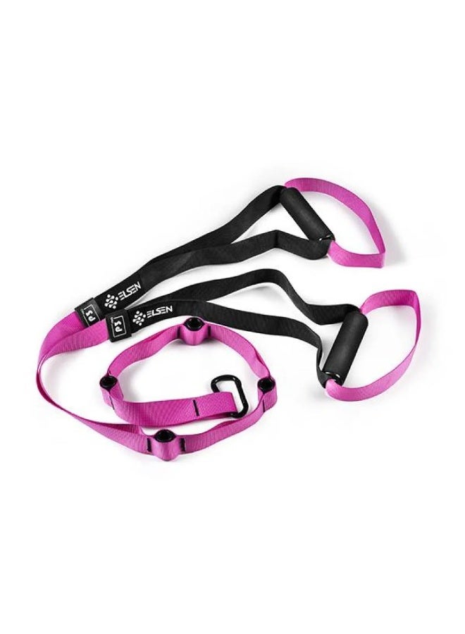 Elsen TRX Resistance Training Rope – Build Strength, Burn Fat & Improve Balance (Pink, 3 m) - Image 1
