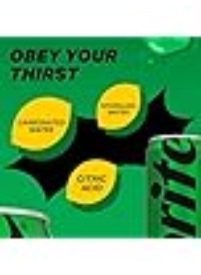Sprite Zero Sugar Carbonated Soft Drink – 330ml Can (24 Units) - Image 4