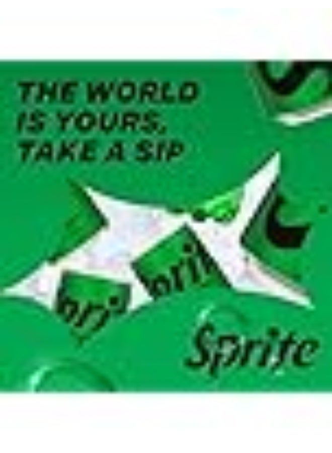 Sprite Zero Sugar Carbonated Soft Drink – 330ml Can (24 Units) - Image 3