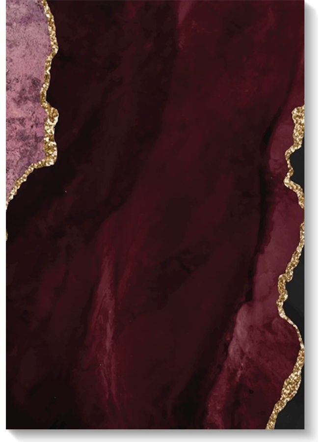 RYN لوحة جدارية من المخمل بألوان متعددة 40x60 سم - Image 1
