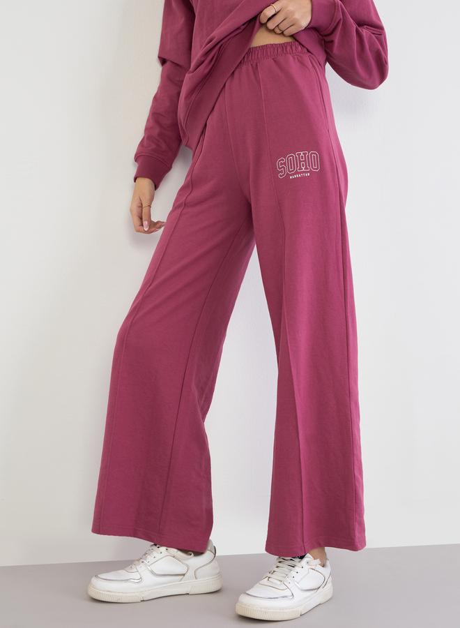 ستايلي طقم سويت شيرت واسع بطول عادي مع جوغر - Image 5