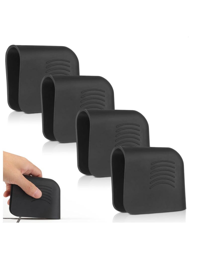 Caulking Finisher Grout Scraper Tool, 4 Pcs Manual Caulk Applicator Tools, Sealant Finishing Tool, for Caulking Finisher, Tile Grout Tool, Brick Filler Caulking Finishing Tool - Image 1